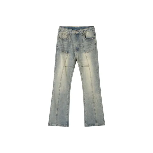 XINYINSU 24FW Jeans Unisex Blue