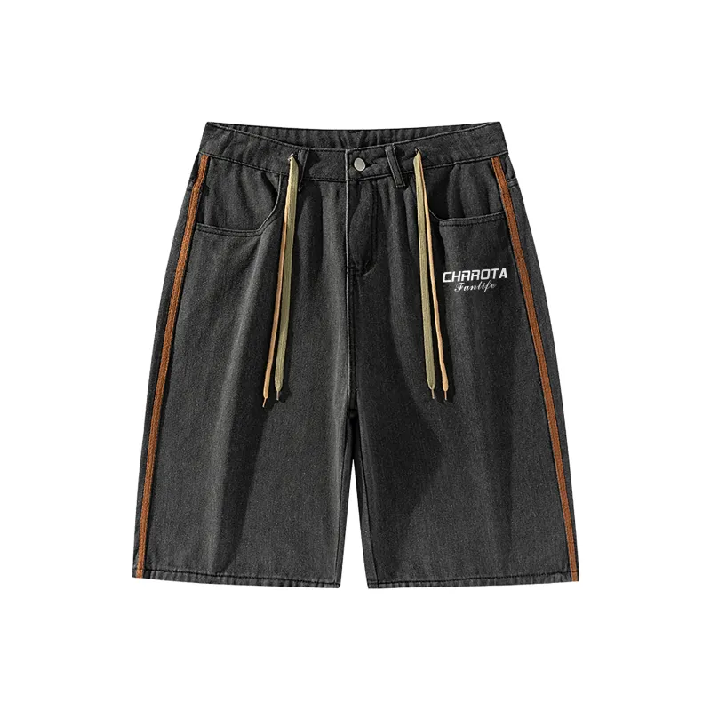 CHRROTA Denim Shorts Unisex-0