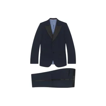 GUCCI FW22 Casual Sportswear Men's Blue