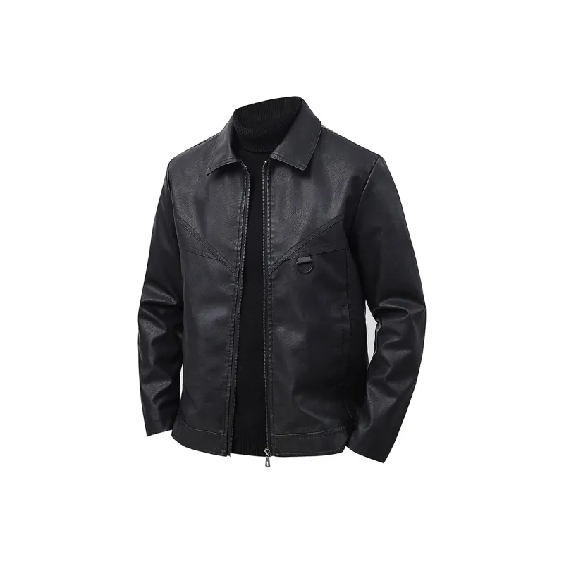 PIERRE CARDIN Leather Jacket Men's-3