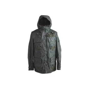 BARBOUR X To Ki To Button-Up Hooded Jacket