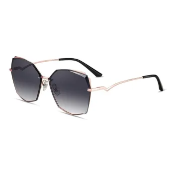 HORIEN Irregular Shape Sunglasses Women's