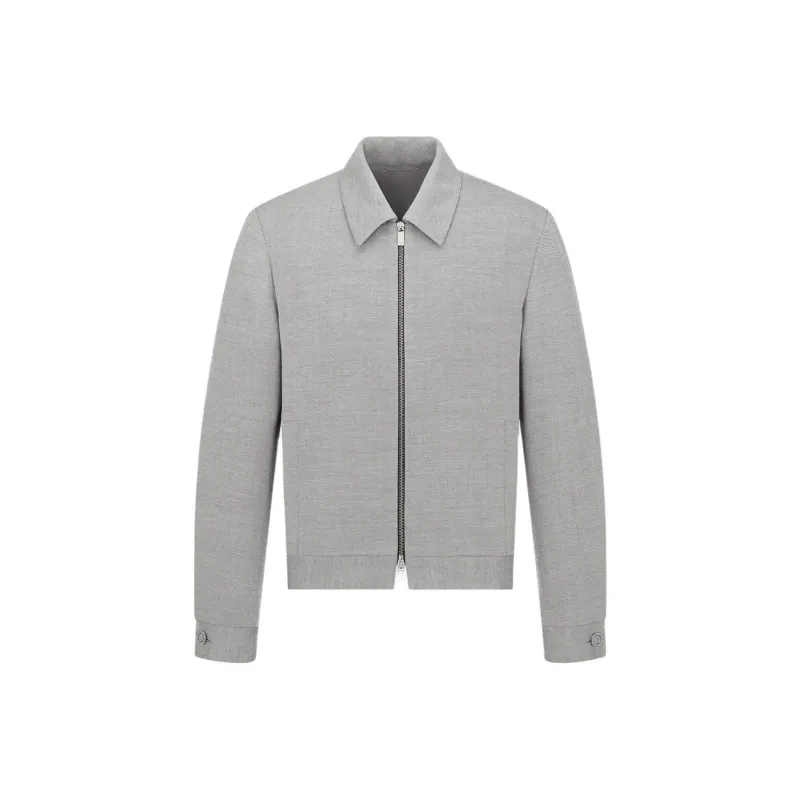 DIOR FW24 Jackets Coats Men's Gray-0