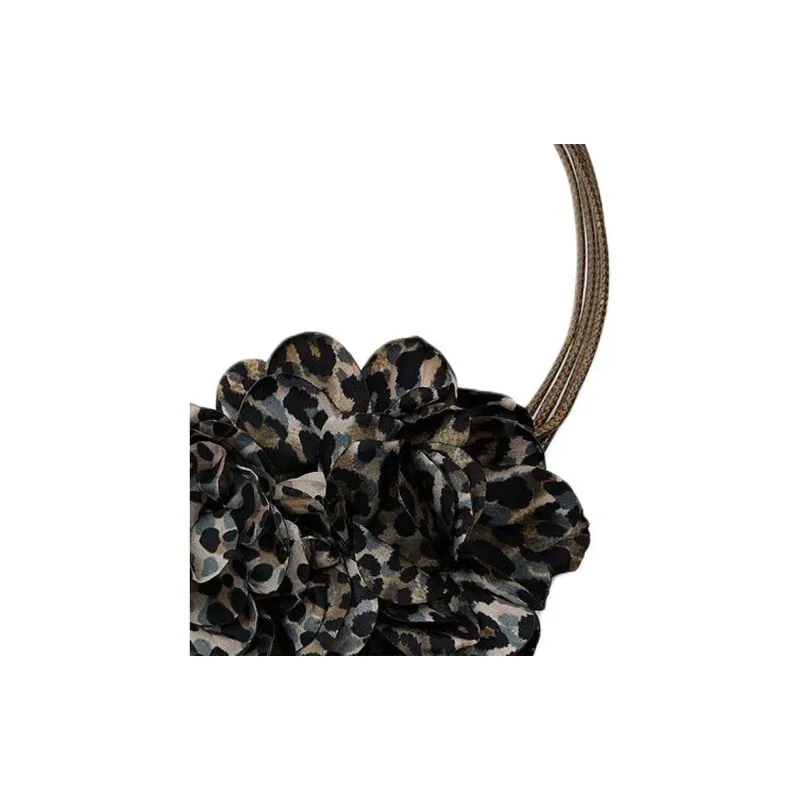 ZARA Polyester Necklaces Women's Leopard Print-1