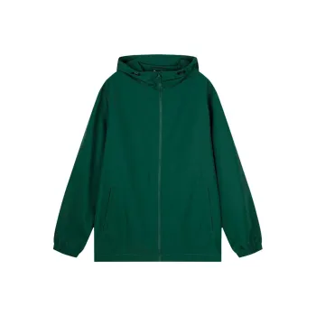 QIAODAN Trench Coat Men's Abyssal Green