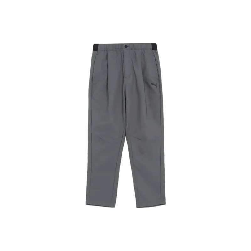 PUMA Casual Pants Men Gray-0