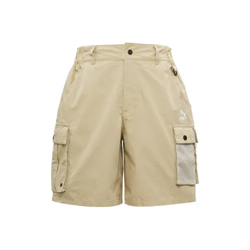 PUMA Manchester City Cargo Shorts Men's Khaki