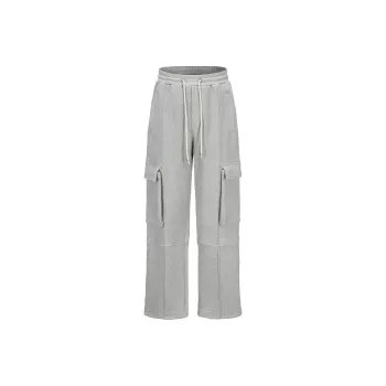 GALLIANO LANDOR Casual Pants Unisex Pearl Gray