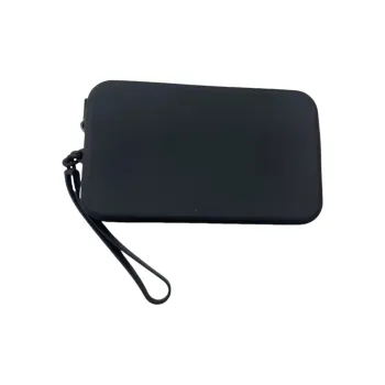Sweet Pillow House Silicone Toiletry Bag, Large Capacity, Travel Makeup Cosmetics Storage Bag