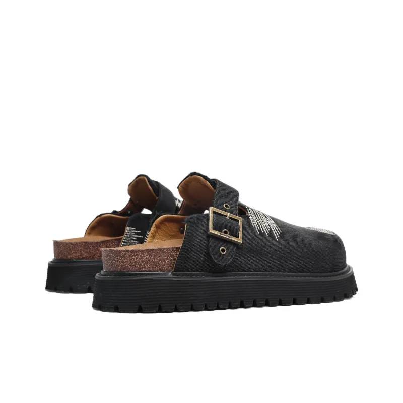 MOMGOG Abrasion Resistant Slip Resistant Closed Toe Slippers Unisex-8