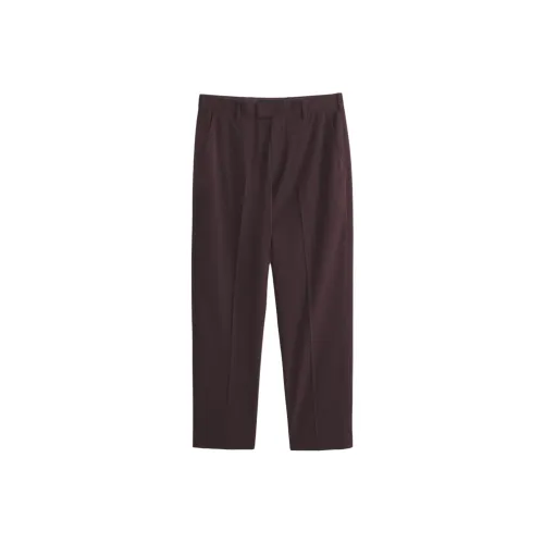 Abercrombie＆Fitch Suit Trouser Men's Deep Red