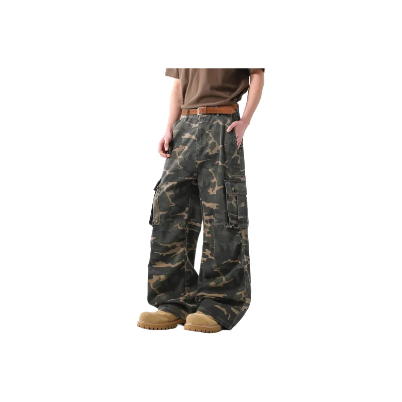 KADAKADA SUITE Cargo Pants Unisex Camouflage-0