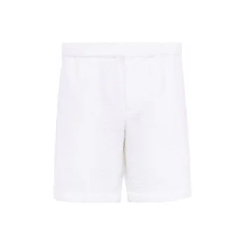 PRADA Triangle-logo Terrycloth Shorts