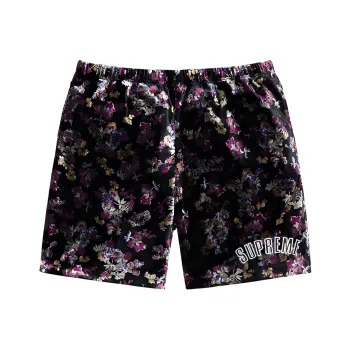 Supreme Floral Velour Short