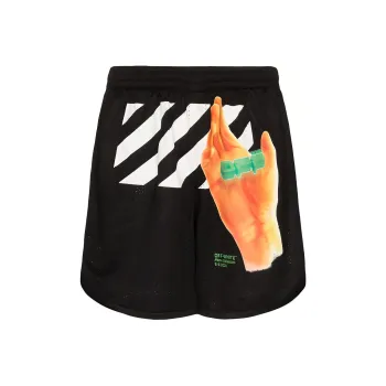 OFF WHITE Ss20 Casual Shorts Men Black
