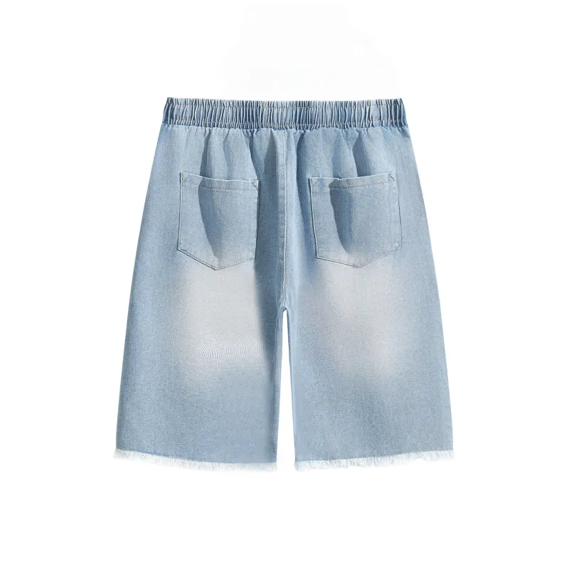 ZMOH Denim Shorts Unisex-22