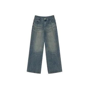 Heartboon Jeans Unisex Washed Blue