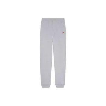 Maison Kitsune Fox Head Patch Elastic Waist Jogging Pants