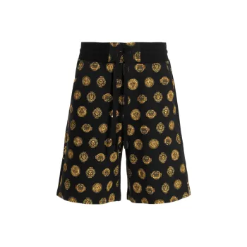 VERSACE JEANS COUTURE Baroque Pattern print Shorts