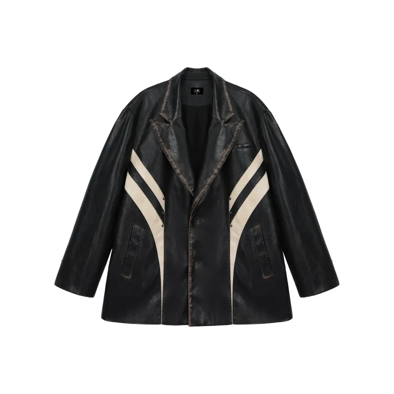 BJHG Jackets Coats Unisex Vintage Black-0