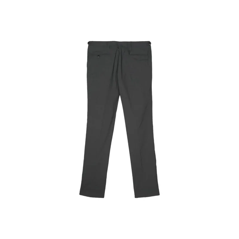Corneliani Pinstripe pattern Tapered Tailored Trousers-0