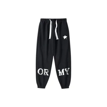 ORMY Casual Pants Unisex Black