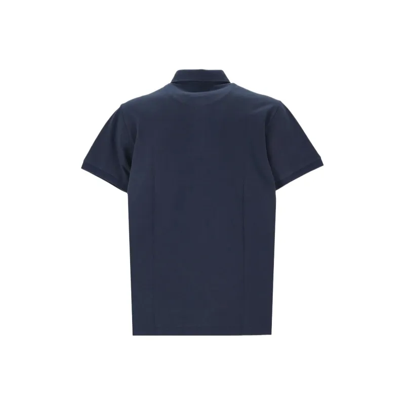 ETRO Logo Embroidered Straight Hem Polo Shirt-1