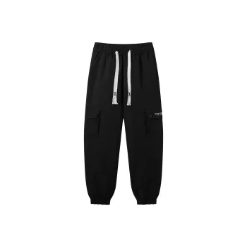SESAME STREET Down Pants Unisex Black
