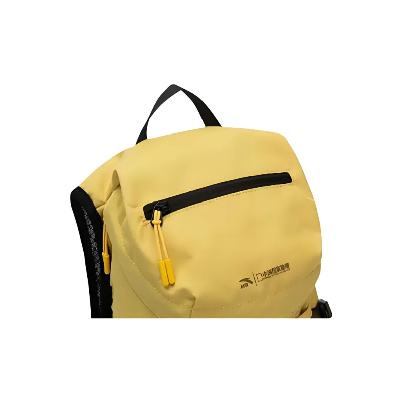 Anta PU Mountaineering Travel Multifunction Backpack Unisex Warm Fruit Orange-4