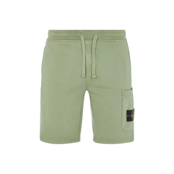 STONE ISLAND Compass Patch Drawstring Cargo Shorts
