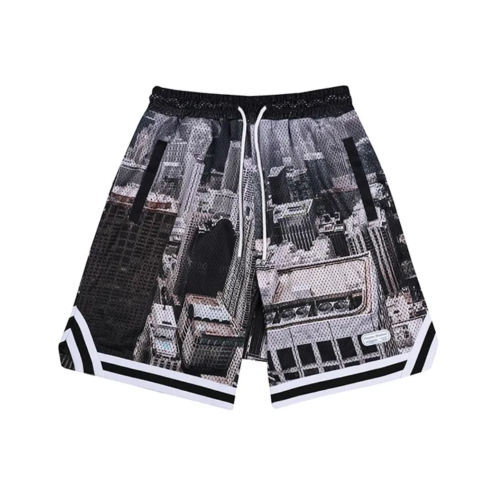 PCMY Loose Fit Shorts Unisex Black-0