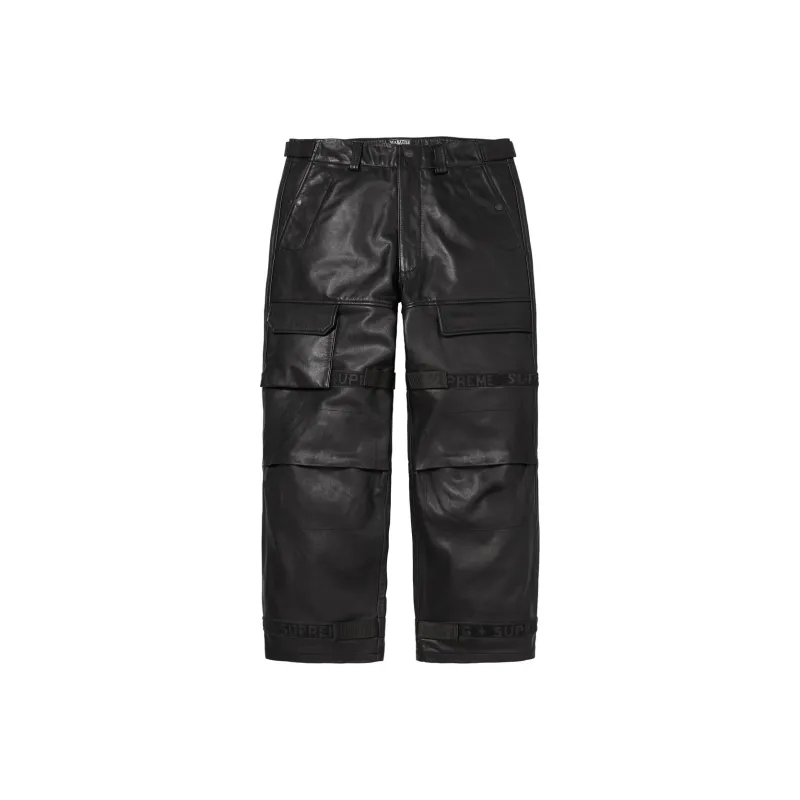 Supreme Marithé + François Girbaud Shuttle Tape Leather Cargo Pant-0
