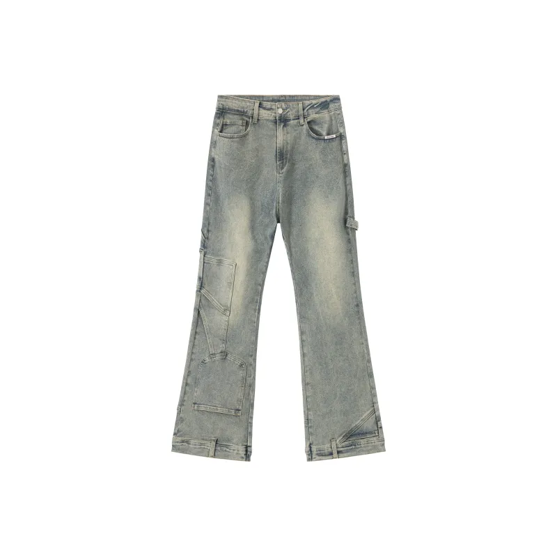 XINYINSU SS25 Jeans Unisex Blue-2