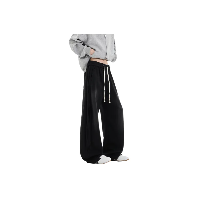 NEAR HERE Casual Pants Unisex Yellow Earth Ochre-0