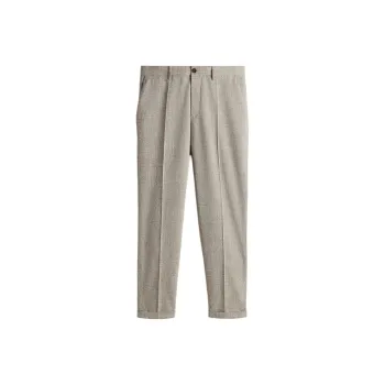 H&M Suit Trouser Men's Mixed Beige