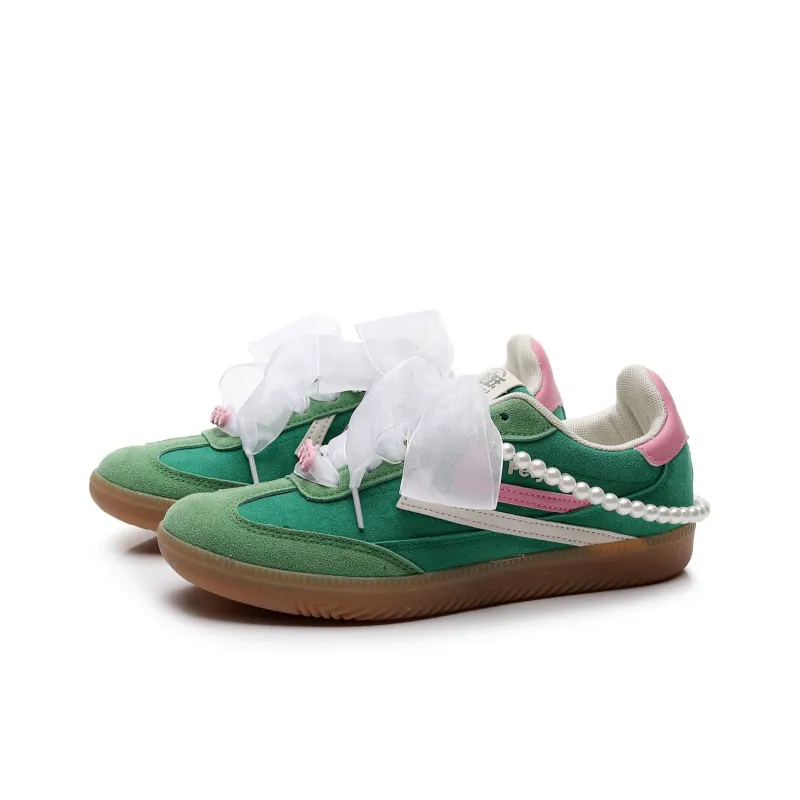 Feiyue Girly Heart Series Anti Slip Wear Resistant Low Top Skateboard Shoes Women's-5