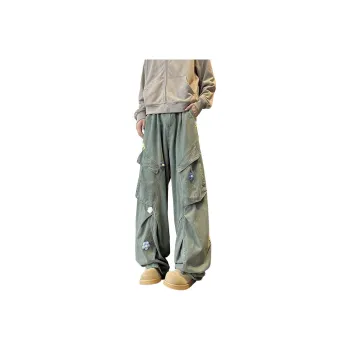 NVRFRGT Cargo Pants Unisex Green