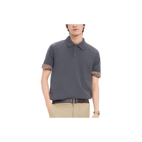 PONY Polo Shirt Men's Dark Gray