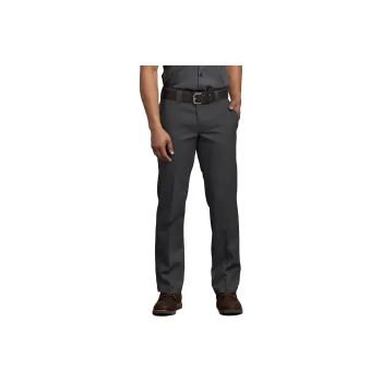 Dickies Slim Fit Straight Leg Work Pants Silver Casual Pants 873 FLEX Slim Fit Men's Black