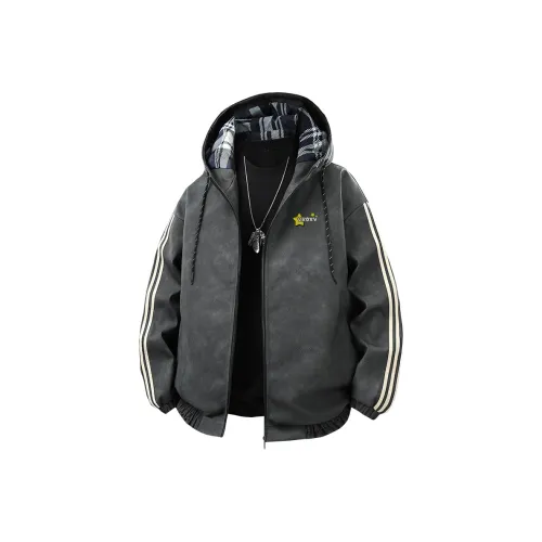 VXOXV Leather Jackets Unisex