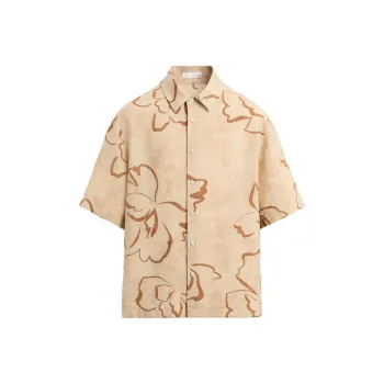 ZARA Shirts Men Tan