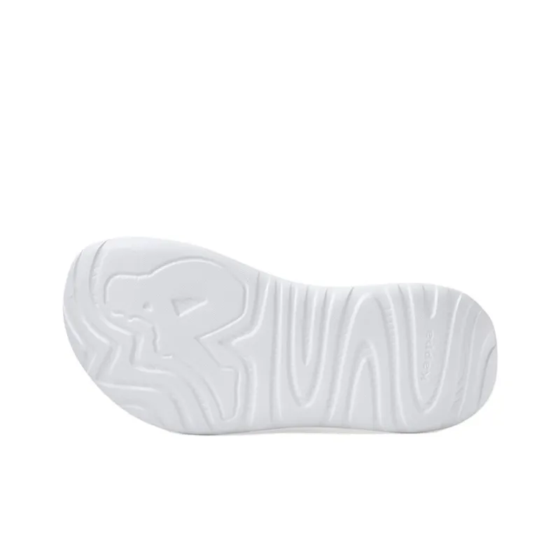 Kappa Slip Resistant Abrasion Resistant Slide Slippers Unisex White-5
