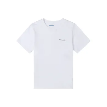 Columbia T Shirts Unisex White