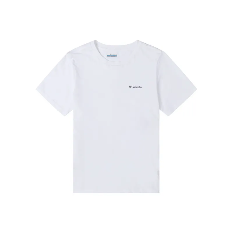 Columbia T Shirts Unisex White-0
