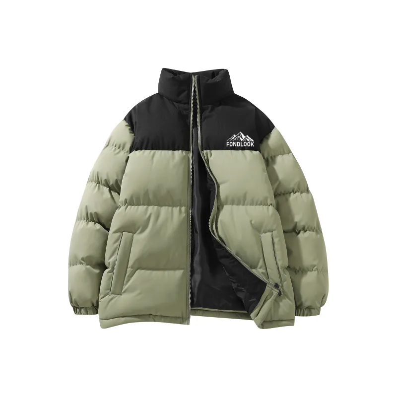 FONDLOOK Puffer Jackets Unisex-14