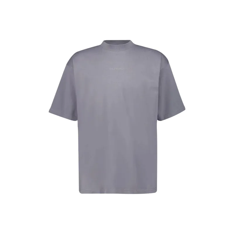 Balenciaga Reflective Medium Fit T Shirt-0