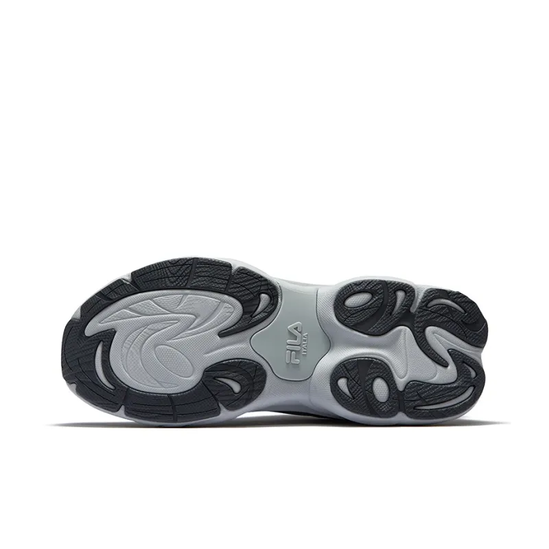FILA FUSION FORCE DX Breathable Low Top Running Shoes Men's Space Silver-4