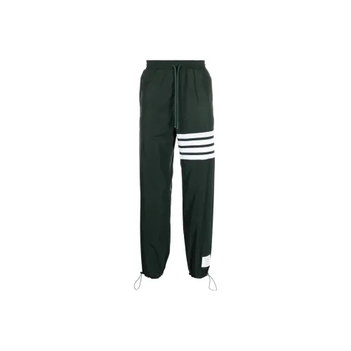 THOM BROWNE Logo Patch Side Band Sweatpants