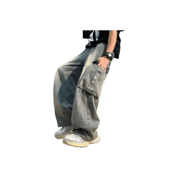 KIRHNE Jeans Unisex Blue