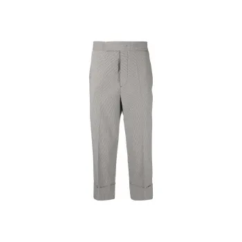 SAPIO Cropped Tailored Suit Trousers